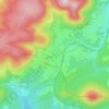 Mappa topografica Saâles, altitudine, rilievo
