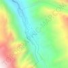 Mappa topografica Saladillo, altitudine, rilievo
