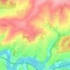 Mappa topografica Le Bout du Mont, altitudine, rilievo