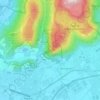 Mappa topografica Monte Predelle, altitudine, rilievo