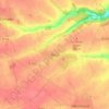 Mappa topografica Rieux, altitudine, rilievo