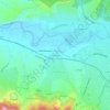 Mappa topografica Saint-Alby, altitudine, rilievo