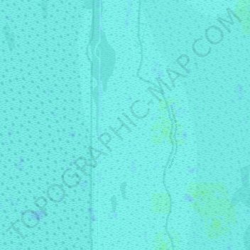 Mappa topografica Shark Valley, altitudine, rilievo