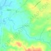 Mappa topografica San Vicente, altitudine, rilievo