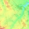Mappa topografica Palluault, altitudine, rilievo