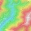 Mappa topografica Or di Ruvel, altitudine, rilievo