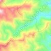 Mappa topografica Junction, altitudine, rilievo