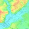 Mappa topografica Le Gros Noyer, altitudine, rilievo