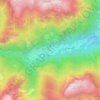 Mappa topografica Palue, altitudine, rilievo
