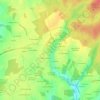 Mappa topografica La Blonderie, altitudine, rilievo