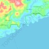 Mappa topografica Jiabong, altitudine, rilievo