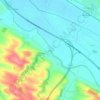 Mappa topografica Négra, altitudine, rilievo