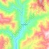 Mappa topografica Belalcázar, altitudine, rilievo