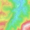Mappa topografica Mattiet, altitudine, rilievo