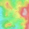 Mappa topografica Le Bourg, altitudine, rilievo