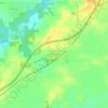Mappa topografica White Heath, altitudine, rilievo