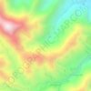 Mappa topografica San Miguel, altitudine, rilievo