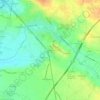 Mappa topografica Les Cosses, altitudine, rilievo