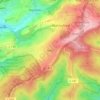 Mappa topografica Holz, altitudine, rilievo