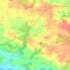 Mappa topografica Kerglérec, altitudine, rilievo