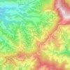 Mappa topografica Panog, altitudine, rilievo