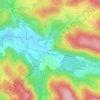 Mappa topografica Le Beillard, altitudine, rilievo