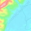 Mappa topografica Buenos Aires, altitudine, rilievo