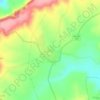 Mappa topografica Uttur, altitudine, rilievo