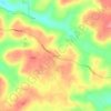 Mappa topografica Kossuth, altitudine, rilievo