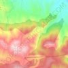 Mappa topografica Valroya, altitudine, rilievo