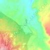 Mappa topografica Grover, altitudine, rilievo