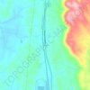 Mappa topografica Ranger, altitudine, rilievo