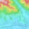 Mappa topografica Schönberg, altitudine, rilievo
