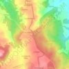 Mappa topografica Forêt Des Loges, altitudine, rilievo