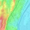 Mappa topografica Ferme Galopin, altitudine, rilievo