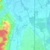 Mappa topografica Zollsiedlung, altitudine, rilievo