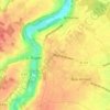 Mappa topografica Les Mariaux, altitudine, rilievo