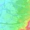 Mappa topografica Untersambach, altitudine, rilievo