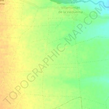 Mappa topografica Campo de Enmedio, altitudine, rilievo
