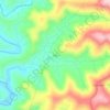 Mappa topografica Popi, altitudine, rilievo