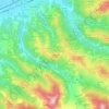 Mappa topografica Novellina, altitudine, rilievo