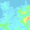 Mappa topografica Palapag, altitudine, rilievo