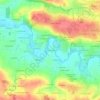 Mappa topografica Le Val Giffard, altitudine, rilievo