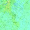 Mappa topografica Rajpur Sonarpur, altitudine, rilievo