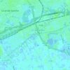 Mappa topografica Cruputte Houck, altitudine, rilievo