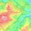 Mappa topografica Jump, altitudine, rilievo