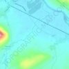 Mappa topografica Ville Masseuse, altitudine, rilievo