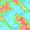 Mappa topografica Blissfield, altitudine, rilievo