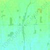 Mappa topografica Raleigh, altitudine, rilievo