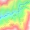 Mappa topografica Rancatama, altitudine, rilievo